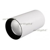 Накладной светильник Arlight  SP-POLO-R85-1-15W Warm White 40deg (White, Black Ring)