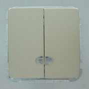 Выключатель двухклавишный без рамки Imex 1188L 1188L-S300