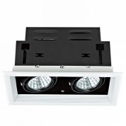 Встраиваемый светильник Ideal Lux Opzione OPZIONE 536.2-5W*2-WT/BK